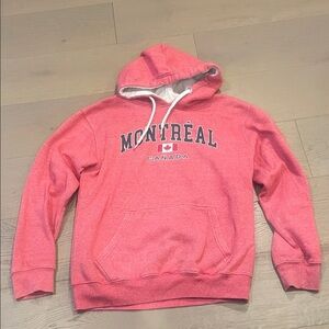 Montreal Canada Red Hoodie